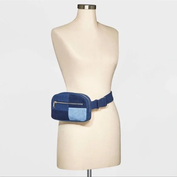 Patchwork fusion crossbody bag wild fable blue - Picture 2 of 4